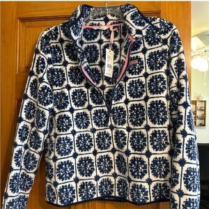 NWT Vineyard Vines Fleece Zipup Size M